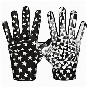Guantes de Fútbol Americano Juveniles con Pantalla Táctil, Personalizados, de Silicona, Impermeables, Protección para las Manos, Sublimación, Venta Directa de Fábrica - Product Image 3