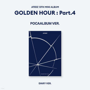 ATEEZ-GOLDEN HOUR ตอนที่ 4 [POCAALBUM VER.] - Product Image 3