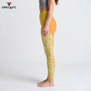 Meilleure Vente Leggings de Sport Imprimés Personnalisés pour Femmes, Collants de Fitness et Tenues de Gym pour Musculation - Product Image 3