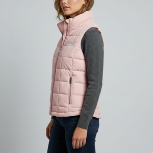 Chaleco de Invierno Acolchado para Mujer, Chaqueta sin Mangas, Fabricante de Ropa OEM - Product Image 3