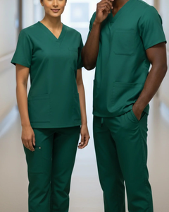 Ensemble de blouses médicales à séchage rapide et extensibles dans les quatre sens pour infirmières, médecins, personnel hospitalier, femmes et hommes, tenue clinique et sanitaire - Product Image 1
