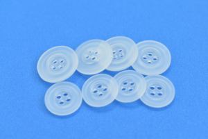 Botones de PP Reciclado con 4 Agujeros, Parte Posterior Plana, Tamaño 20mm, Hechos en Ho Chi Minh, Certificación GRS, Ecológicos, Accesorios para Camisas y Prendas - Product Image 3