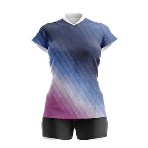 Ensemble de maillots de volley-ball pour femmes, nouveau style, couleur unie, pour entraînement, à prix avantageux - Product Image 6