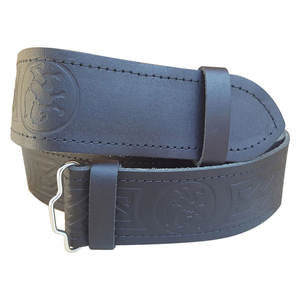 Cinturón de Kilt Escocés con León Rampante OEM ODM, Cinturón Tradicional para Traje de Kilt de las Tierras Altas 2026 - Product Image 2