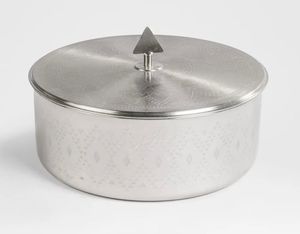 Cazuela de Acero Inoxidable Martillado de Lujo, Diseño Artesanal, para Buffet de Ramadán, Servicio de Catering y Hoteles, Precio al por Mayor - Product Image 1
