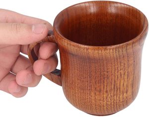 Natural Wood <b>Cup</b> <b>Saucers</b> Set Classic Handmade Eco-Friendly 200mL for Home Office Hotel Business Gifts Handicrafts Wholesale - Product Image 3