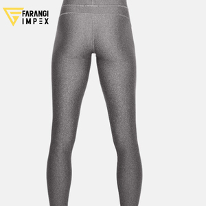 Nouveaux Leggings de Sport Gris Uni Extensibles et Respirants à Taille Haute pour Femmes et Jeunes, Longueur Intégrale, pour Yoga et Entraînement 2026 - Product Image 3