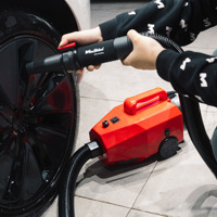 Séchoir de voiture sans contact haute puissance 2400W à double moteur avec télécommande, canon à air électrique portable robuste pour le detailing automobile
