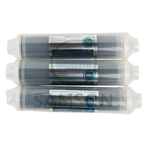 Produits très demandés ACT-3310K Filtre à eau pratique au charbon actif pour la filtration de l'eau potable résidentielle - Product Image 1