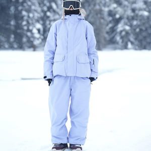 Combinaison de ski d'hiver haute performance, imperméable et respirante, ensemble veste et pantalon, isolation thermique pour temps froid, vêtements de snowboard - Product Image 2
