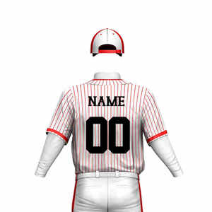 Uniforme de Béisbol, Nuevas Llegadas, Personalizado, Liso, Teñido, Transpirable, de Secado Rápido, Uniforme de Béisbol para Hombre de Poliéster/Algodón - Product Image 5