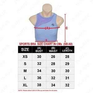 Sujetador deportivo de alto impacto para mujer, talla grande, sin costuras, para yoga, acolchado, top de gimnasio, ropa deportiva transpirable, diseño 2026, al por mayor - Product Image 6