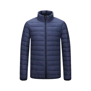 Wholesale Men Canvas Puffer Jacket Custom Logo Nylon Autumn <b>Bubble</b> <b>Coat</b> Lightweight Warm Waterproof Windproof Outdoor - Product Image 6