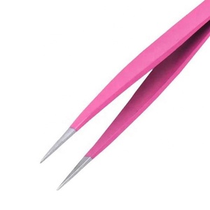 Pinzas para Pestañas TWEEZEX, Logotipo Personalizado Gratuito, Color Personalizado, Agarre Superior, Acero Inoxidable Duradero, Punta Suave Antiestática, Pinzas Inclinadas para Cejas - Product Image 6