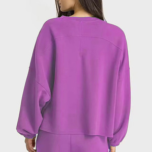 Outdoor and Casual Women's <b>Polyester</b> Skinny and Loose Fit Clothing Sets <b>Polyester</b> Cotton Regular Fit Sets - Product Image 2