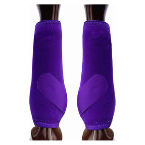 Botas de Medicación para Caballos de Material Oxford Duradero con Cierre de Velcro Resistente para Terapia de Pezuñas Equinas y Recuperación de Lesiones (Uso en Exteriores) - Product Image 1