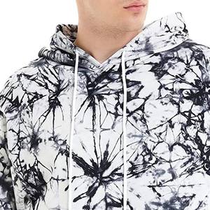 Sudaderas con Capucha Tie Dye para Hombre, Ropa Casual, 100% Algodón, Felpa Transpirable, Antiarrugas, Calidad Premium, Corte Regular, Diseño con Bolsillos - Product Image 3