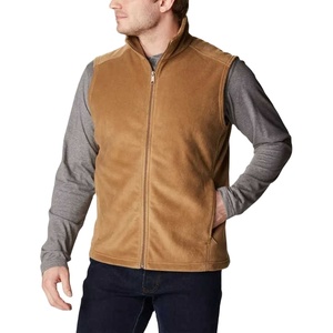 Wholesale Custom Color and logo <b>Men's</b> Gym Polar <b>Fleece</b> <b>Gilets</b> Breathable Brushed <b>Fleece</b> Warm Winter Sleeveless Vest for <b>Men</b> - Product Image 1
