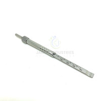 Professional Quality Manual Depth Gauge Measuring Tool for Precise Depth Inspection in Mechanical Applications
