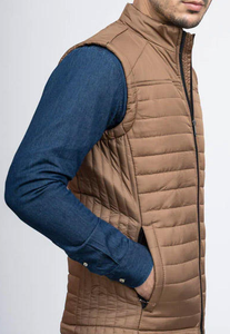 Chaleco Casual de Invierno para Hombre, con Cierre Frontal, Ligero, Transpirable, Impermeable, Ecológico, 100% Poliéster, con Logotipo Personalizado - Product Image 4