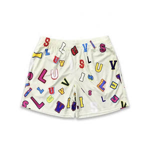 100% Polyester Fully Sublimation Unisex Basketball Custom Mens Mesh Shorts Double <b>Layer</b> 7 Inch Mesh Shorts With Pockets - Product Image 3