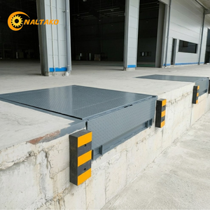Wide Platform 8 Ton Hydraulic Dock Leveler 2200x2100mm with Emergency Stop for Safety - Product Image 4