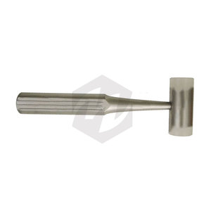 Martillo ortopédico de acero quirúrgico alemán de alta calidad con cabeza de plástico para levantamiento de huesos duros, instrumentos médicos. - Product Image 6