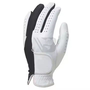 Gants de golf en cuir Cabretta souple avec logo personnalisable, vente directe d'usine, équipement sportif respirant - Product Image 2