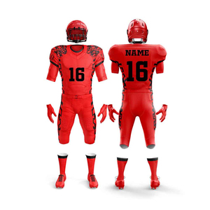 Uniformes de Fútbol Americano para Adultos con Logotipo Personalizado y Múltiples Diseños, Tejido Transpirable, de Secado Rápido y que Absorbe la Humedad - Product Image 4
