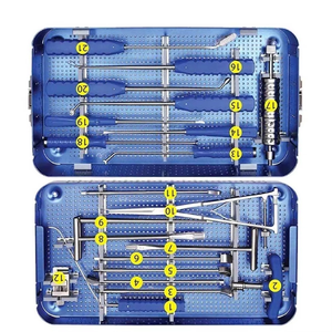 Kit chirurgical orthopédique en acier inoxydable de haute qualité pour la chirurgie intramédullaire – Instrument expert pour clou fémoral - Product Image 1