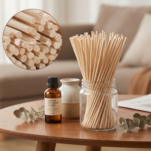 Bâtonnets diffuseurs en rotin naturel, fibres non obstruées à haute absorption pour parfumer la maison, diffuseur d'arômes durable - Product Image 4