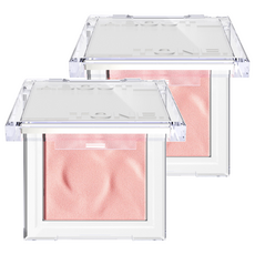 Abouttone 4.3g Fluffy Wear Blusher 09 Dalish Milky Coral, Fard in Polvere Pressata ad Alta Pigmentazione per Carnagioni Chiare, 2 Pezzi a Prezzo Scontato - Product Image 1