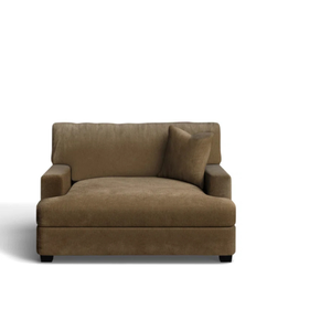 Muebles en oferta, sofá individual moderno de color marrón para sala de estar, sofá de tela cómodo para decoración del hogar - Product Image 6