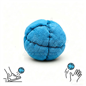 Pelota de Hacky Sack de Calidad, Bajo MOQ, Ligera, de Color Sólido - Product Image 2