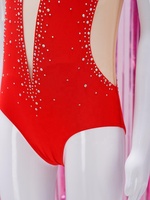 Vêtements d'entraînement personnalisés pour enfants de 6 à 16 ans Justaucorps de gymnastique pour filles Vêtements de danse de scène Costumes de danse de patinage artistique Vêtements de performance
