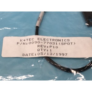 AMAT 0090-77031 ASSY, ชุดฝาครอบสวิตช์พร้อมสายเคเบิล, 139884 - อุปกรณ์และอะไหล่เซมิคอนดักเตอร์ระดับโลกที่เชื่อถือได้ที่ - Product Image 1