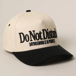 Gorras de Béisbol Snapback Personalizadas de Alta Calidad con Bordado 3D, Unisex, Visera Plana, Estilo Urbano Hip Hop, Impermeables, de Poliéster y Algodón - Product Image 4