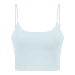 Soutien-gorge de sport pour femme de haute qualité, personnalisable avec logo, maintien élevé, couleur unie, pour le yoga et la gym - Product Image 3