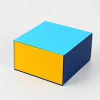 Caja de Regalo Magnética Plegable Personalizada, Ecológica, Impermeable, con Impresión UV, Papel Metalizado, Diseño Plegable Láser Especial