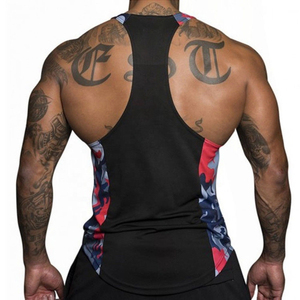 Débardeur sans manches pour homme, design personnalisé, respirant, tricoté, pour la musculation, avec motif 3D, en provenance du Pakistan. - Product Image 6