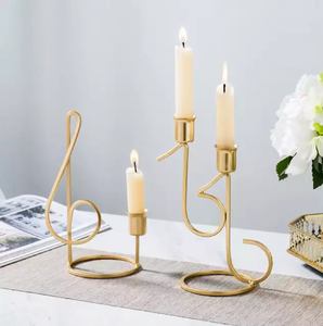 Ornate crystal-studded gold Hanukkah menorah. Elegant festive design. Available at wholesale price. - Product Image 5