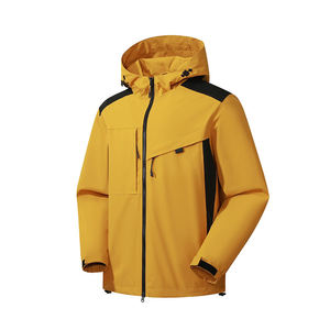 OEM Factory Supply SoftShell <b>Jacket</b> Fashion Style Men's <b>Jacket</b> Windproof Breathable Safety <b>Jacket</b> - Product Image 3