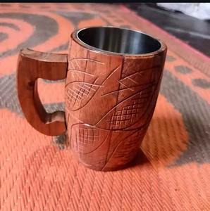 Vente en gros de mugs à bière en bois écologiques, style médiéval traditionnel - Product Image 5