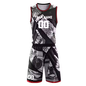Uniformes de Baloncesto Personalizados con Nombre de Equipo, 100% Poliéster, Uniformes Deportivos para Hombre de Alta Calidad, Conjuntos de Uniformes de Baloncesto a Precios Económicos - Product Image 4