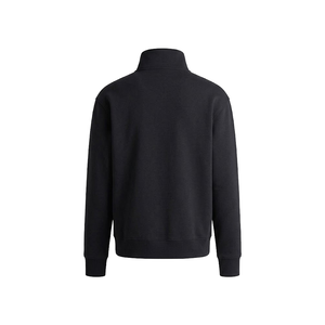Sweat-shirts pour hommes 100% coton de haute qualité avec fermeture éclair quart de tour, fermeture éclair quart de tour brodée, fermeture éclair quart de tour avec logo personnalisé - Product Image 3