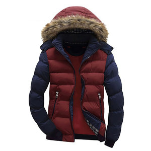 Nouvelle veste unie 2025 – Parka d'hiver coupe-vent avec fermeture éclair – Manteau décontracté pour homme - Product Image 1