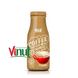 Bouteille en verre de 280ml Boisson au café caramel directe du fabricant Jus de fruits et de légumes - Product Image 1