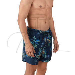 กางเกงชายหาดผู้ชายกันน้ำ ระบายอากาศได้ดี ลายทาง มีเชือกผูก ปิดด้วยเชือกผูก ผลิตจากโพลีเอสเตอร์/ผ้าฝ้าย ราคาสมเหตุสมผล ไซส์ผู้ใหญ่ - Product Image 3