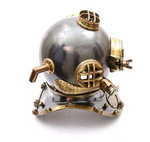 Casco de Buceo Vintage Decorativo, Casco Náutico Marítimo para Decoración del Hogar u Oficina - Product Image 1