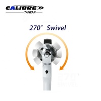 TAIWAN CALIBRE 1/2" 3/8" 1/4" DIY OEM Matériau CRV Qualité industrielle Polissage miroir Dr. 72T Tête pivotante rotative Prise solide